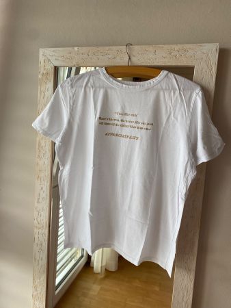 Zara T-Shirt mit Print