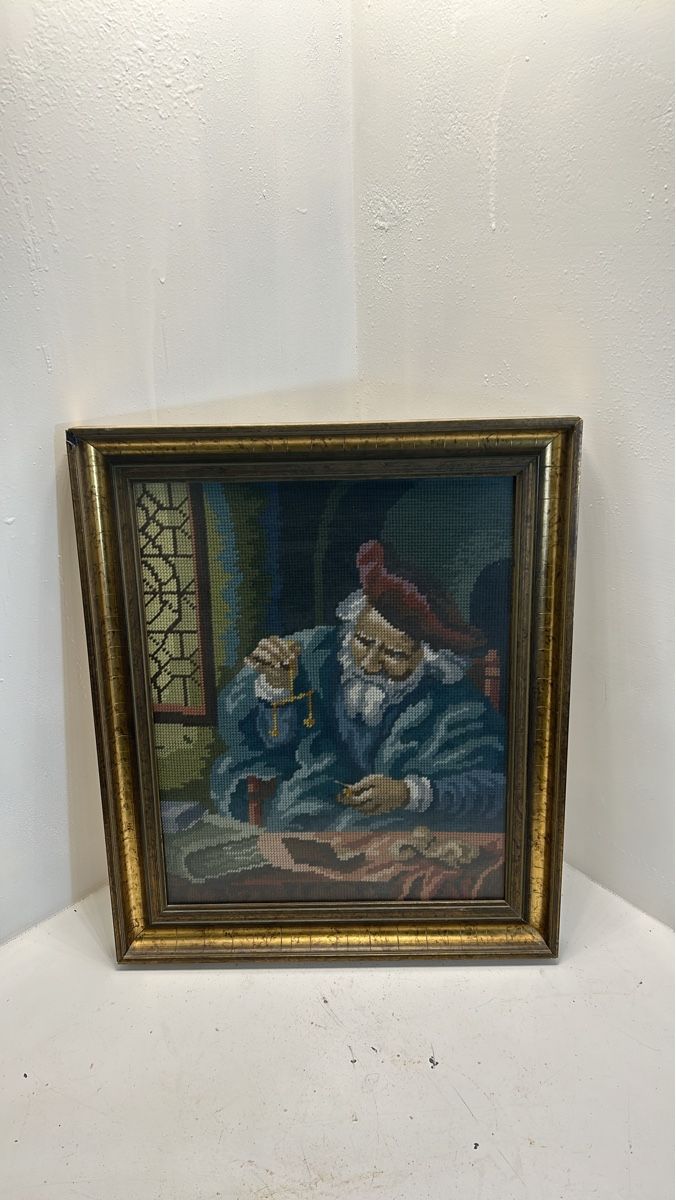 Foto & Immagini: Antiker Gobelin im Goldrahmen – Usato da Madiswil venduto da Bilranis1071