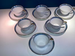 Eschenbach Kaffee Tassen, 6er Set Top Zustand