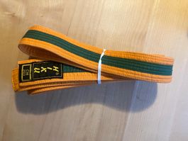 Karategürtel Judogürtel Aikidogürtel orange grün