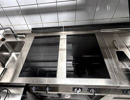 Induktionsherd 4 Zonen 20 kW