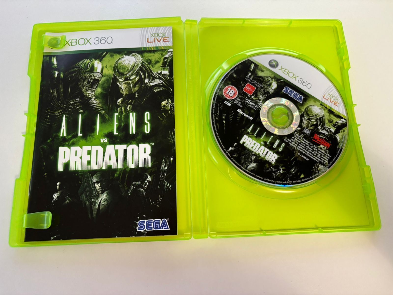 Spiele: Aliens VS Predator (XBOX 360) – Gebraucht aus Herisau von  1