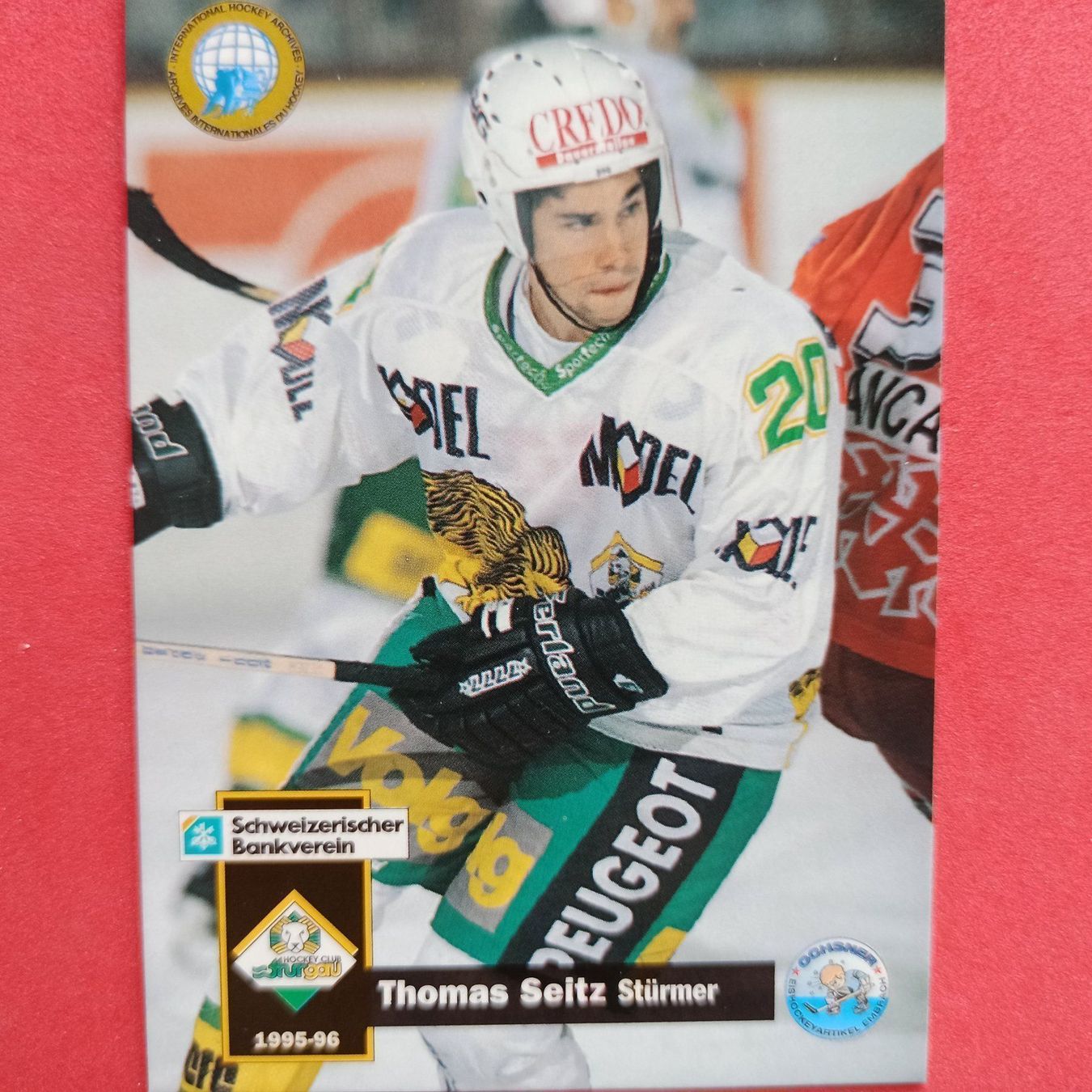 Sammelbilder & Trading cards: Thomas Seitz - HC THURGAU - 1995/96 – Gebraucht aus Dübendorf von kb86_MOVIE