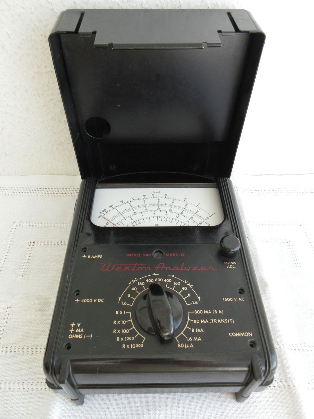 Misurare: Multimeter Weston Modell 980, Mark II – Usato da Binningen venduto da mondoantico
