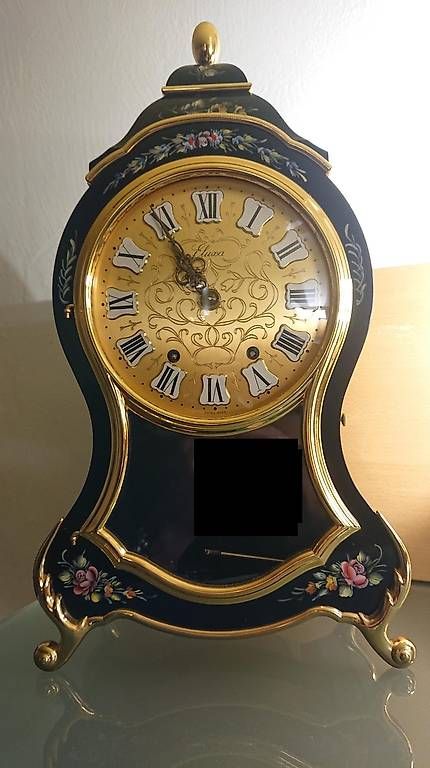 Eluxa Orologi da terra & Orologi da parete: Neuenburger Pendule Eluxa – Usato da Grenchen venduto da Zombiepolizist