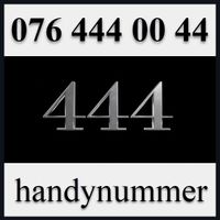 Handynummer, Telefonnummer, VIP Nummer, 076 444 00 44