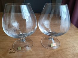 2 Spiegelau Kristallgläser Grosse Cognacschwenker Top!