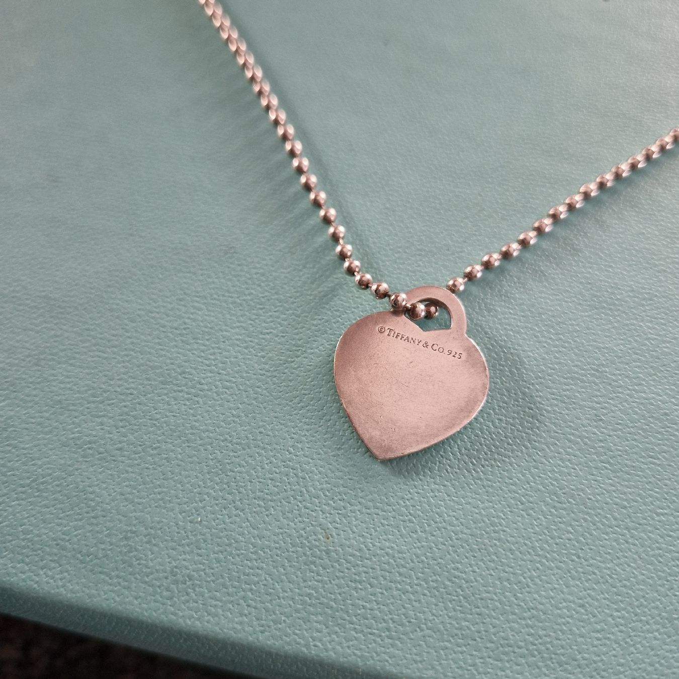 Tiffany & Co. Ketten: 🩵 Tiffany & Co. Herz Let me count the ways - 86cm Halskette – Gebraucht aus Forch von nadinepalermo 3