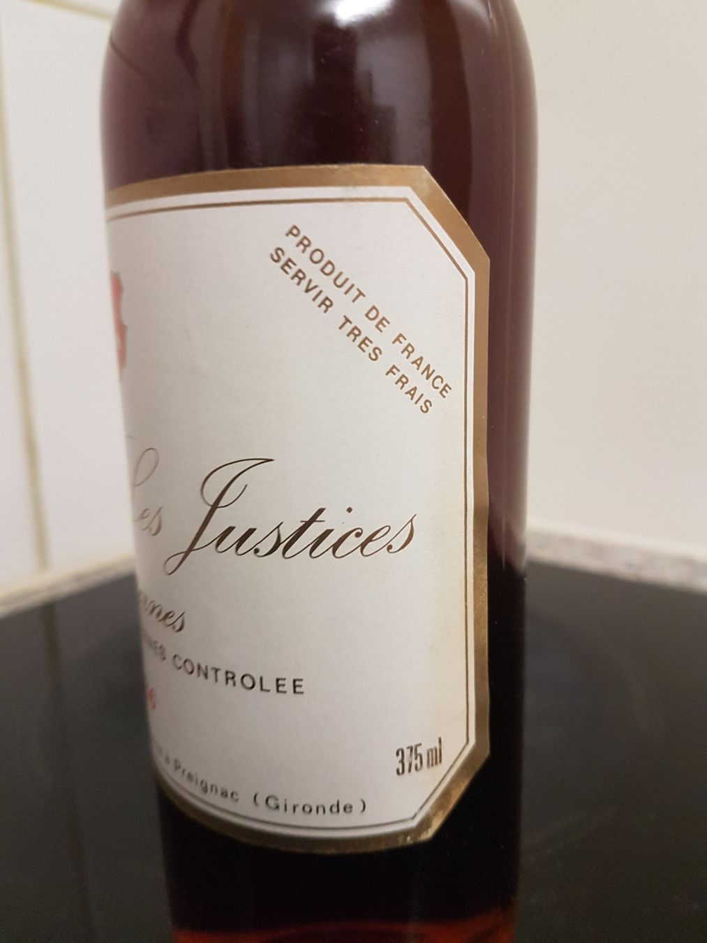 Vino: Chateau les Justices 1986  37,5 cl. – Nuovo (secondo la descrizione) da Grenchen venduto da poggione 3