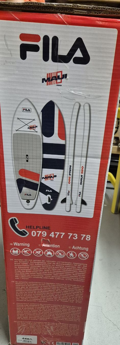 Tavole da surf e di nuoto: FILA Maui 320 Stand Up Paddleboard Set – Nuovo (secondo la descrizione) da Thalwil venduto da murme 1