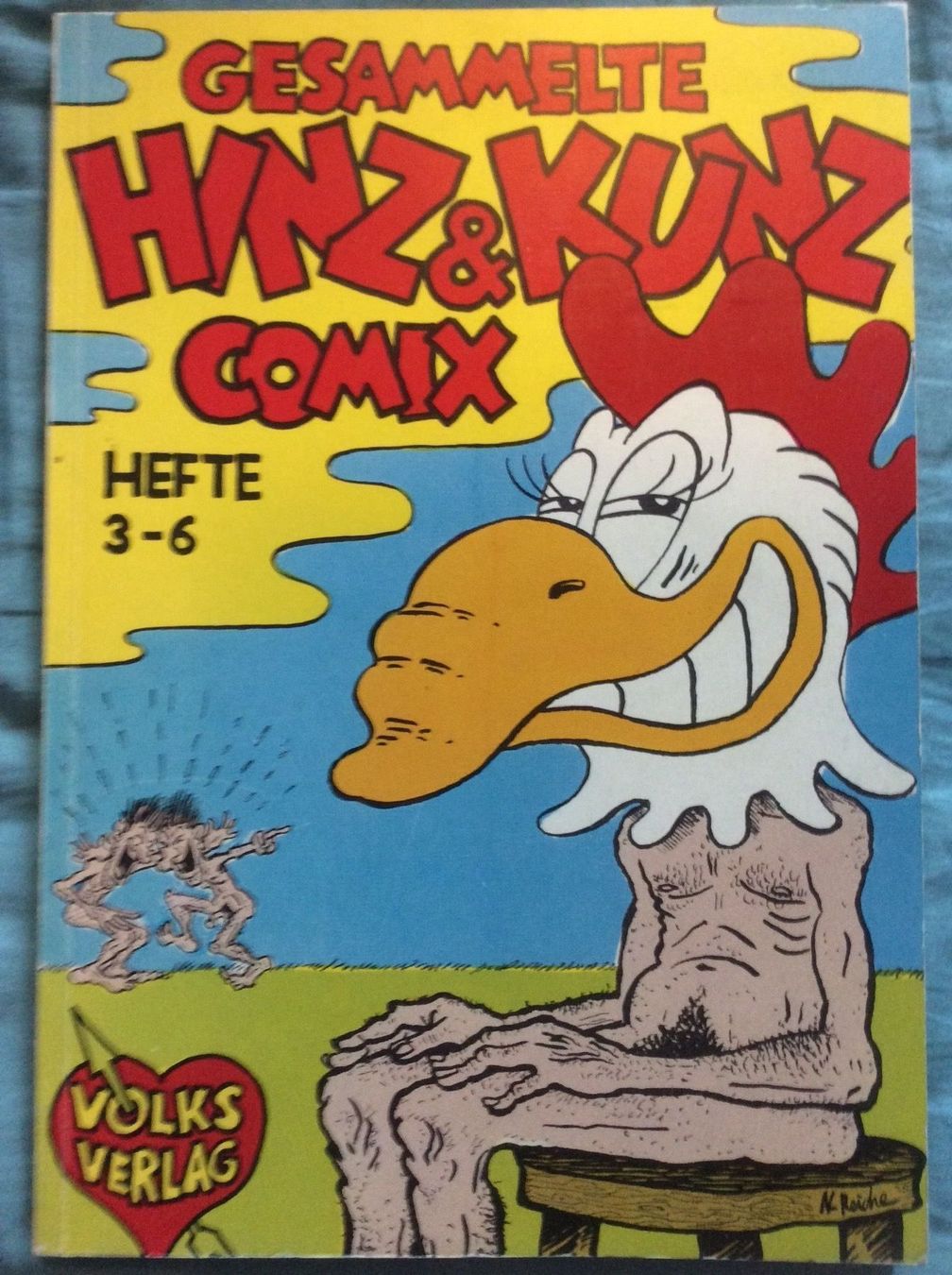 Fumetti: Hinz + Kunz, Gesammelte Comix, Hefte 3-6 – Usato da Zürich venduto da nade04