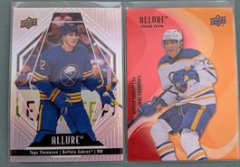 Tage Thompson 2er Set – Color Flow Red-Orange + Base – nhl