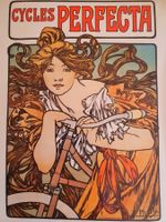 MUCHA - Cycles Perfecta- Vintage bike