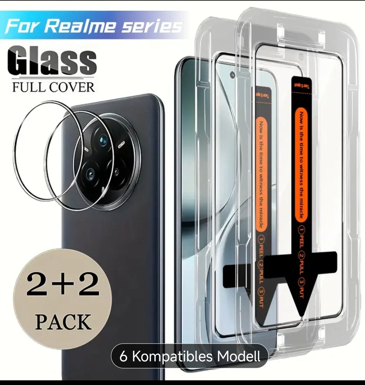 Panzerglass Cover & Protezioni schermo: Realme 14 Pro/Plus Hülle und Panzerglas – Nuovo e nell'imballaggio originale da Eschenbach LU venduto da Iam2fast4udude 1