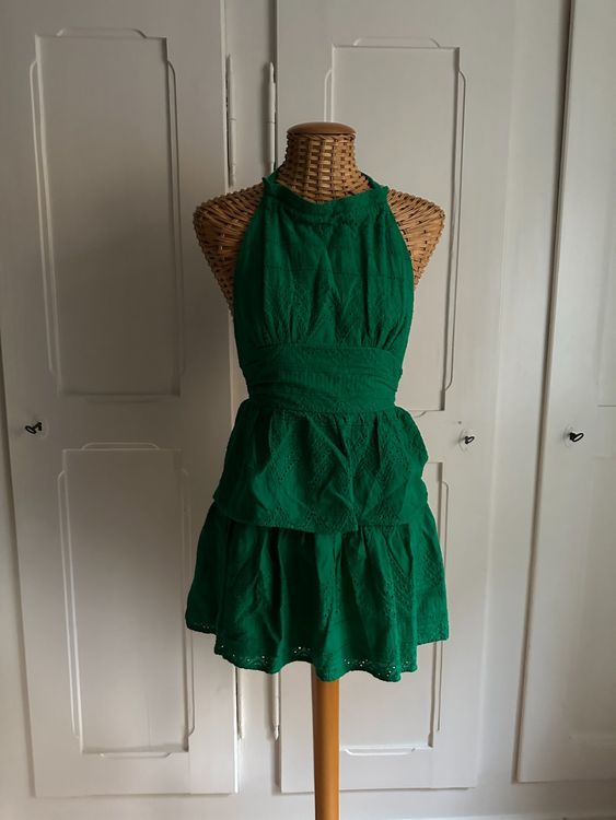 shein-neckholder-kleid-gr-n-xs-gebraucht-in-z-rich-f-r-chf-6-3