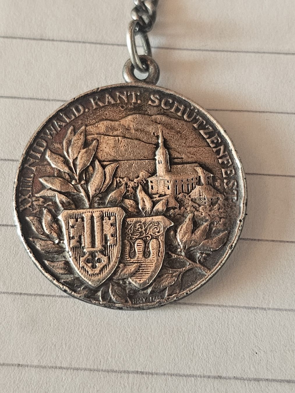 Medaglie: 603 gr Silber Schützenmedaille!! – Usato da la neuveville venduto da houeka 3