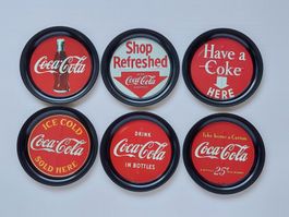 Untersetzer "Coca-Cola" (6 Stk.)