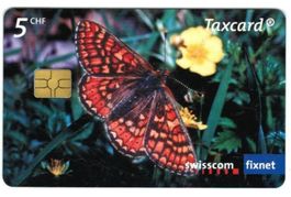 Taxcard S206.4 Schmetterling 5 Fr, 4. Auflage