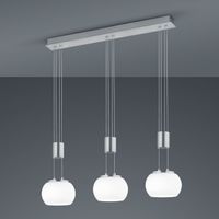 LED Pendelleuchte, Weiss, 82 cm x 18 cm