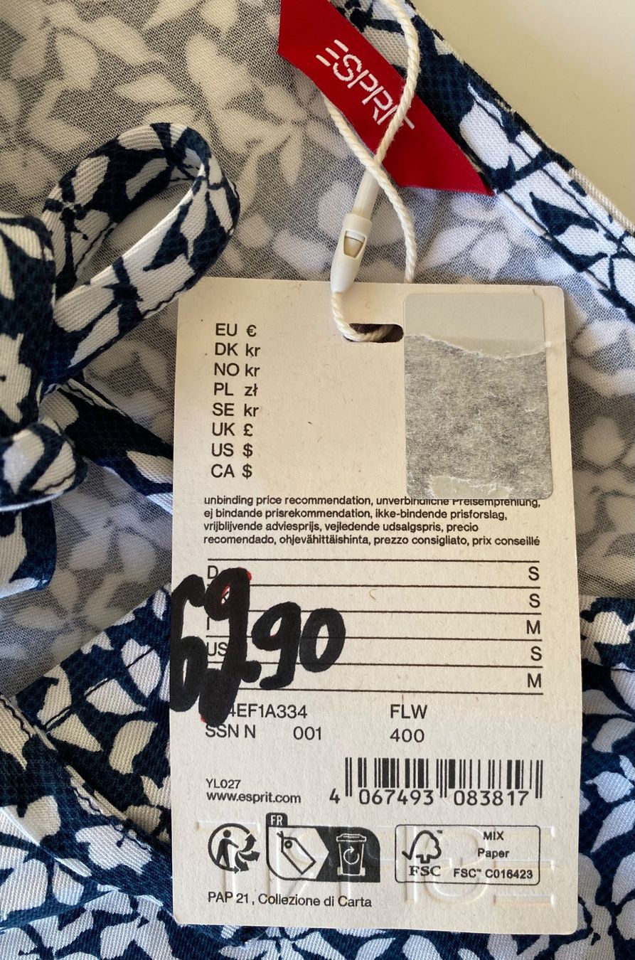 Esprit Vestiti: Robe Esprit t.S      NP. 69.90 CH      NEU! – Nuovo e nell'imballaggio originale da Peseux venduto da Gilloss 9