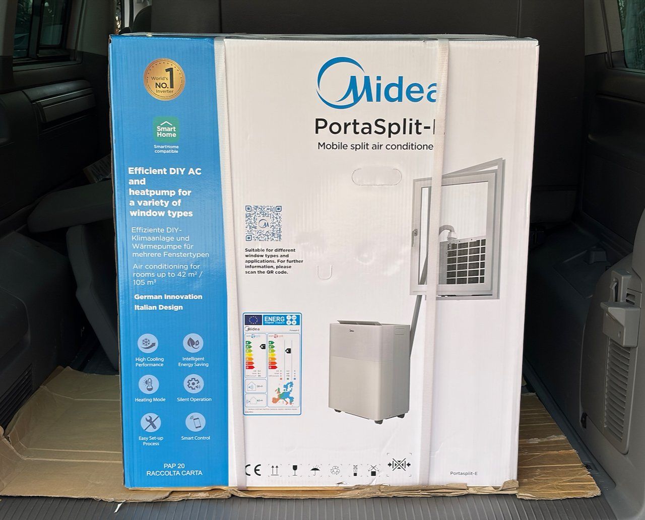 Midea Condizionatori: Lieferung mit Van - NEU Midea PortaSplit stärkste Version – Nuovo e nell'imballaggio originale da Zürich venduto da michpo