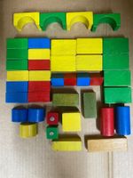 Diverse Holzklötze