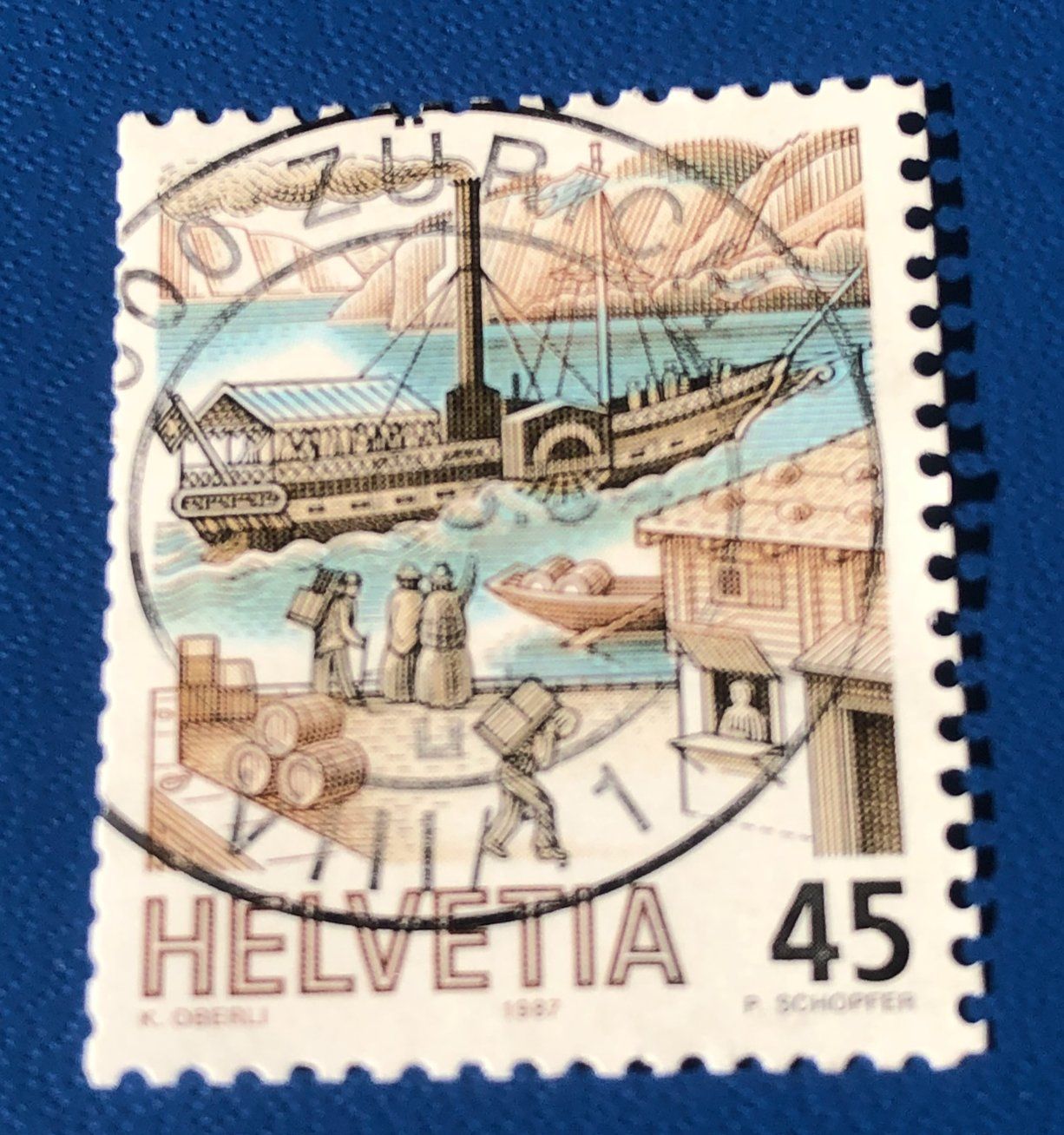 Tutti i francobolli: CH Briefmarken Vollstempel    – Usato da Aarau venduto da Billa007
