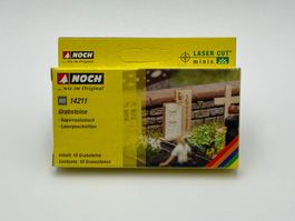 NOCH 14211 H0 Grabsteine, 10 Stück