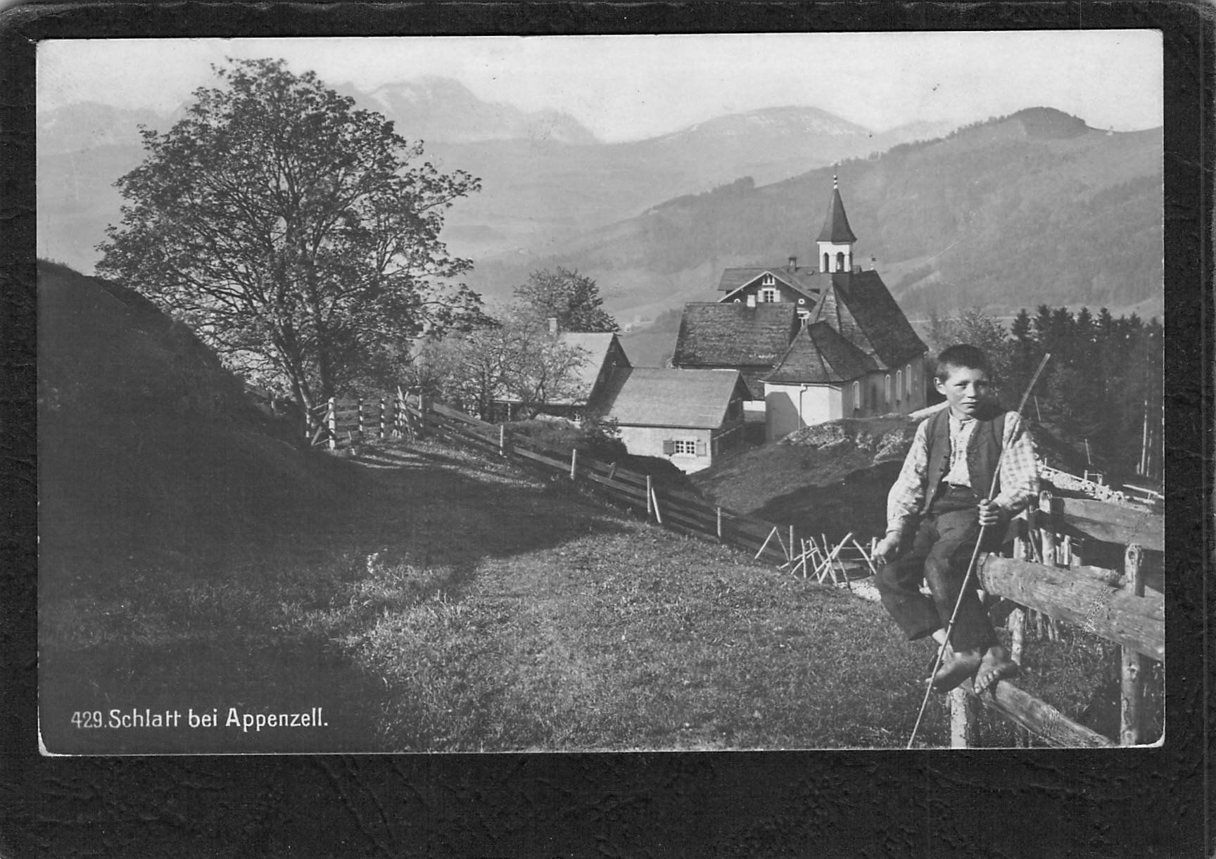 Cartoline postali: Schlatt bei Appenzell , gel. Feldpost – Usato da Reichenburg venduto da Pipo-67