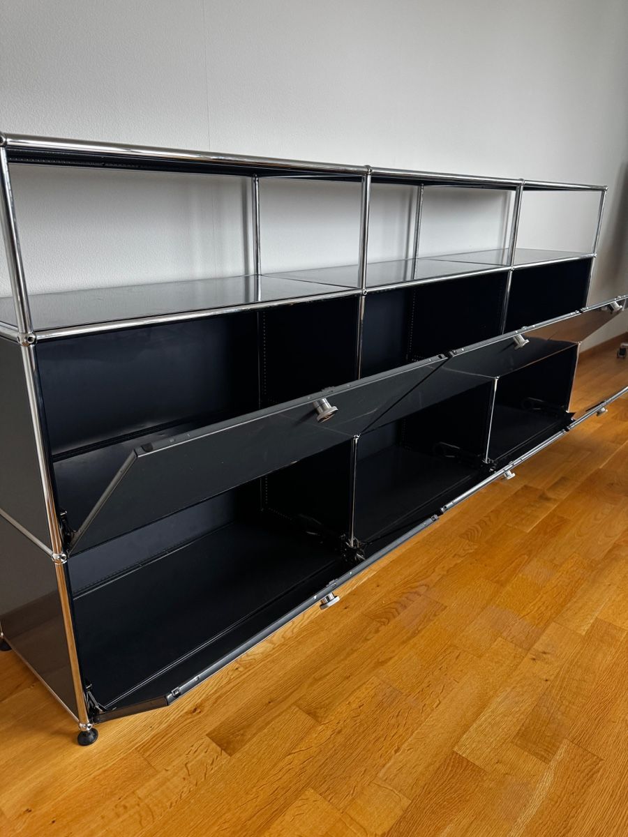 USM Scaffali: USM Haller Sideboard Anthrazitgrau Inklusive Lieferung/Aufba – Usato da Balsthal venduto da Designhaus.Schmitt 4