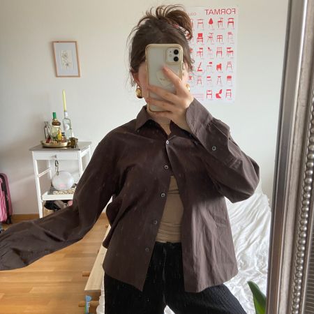JW ANDERSON Bluse braun XS