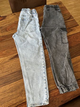 Hose Set: Jeans und Cargo-Hose, Gr. 140, Top Zustand!