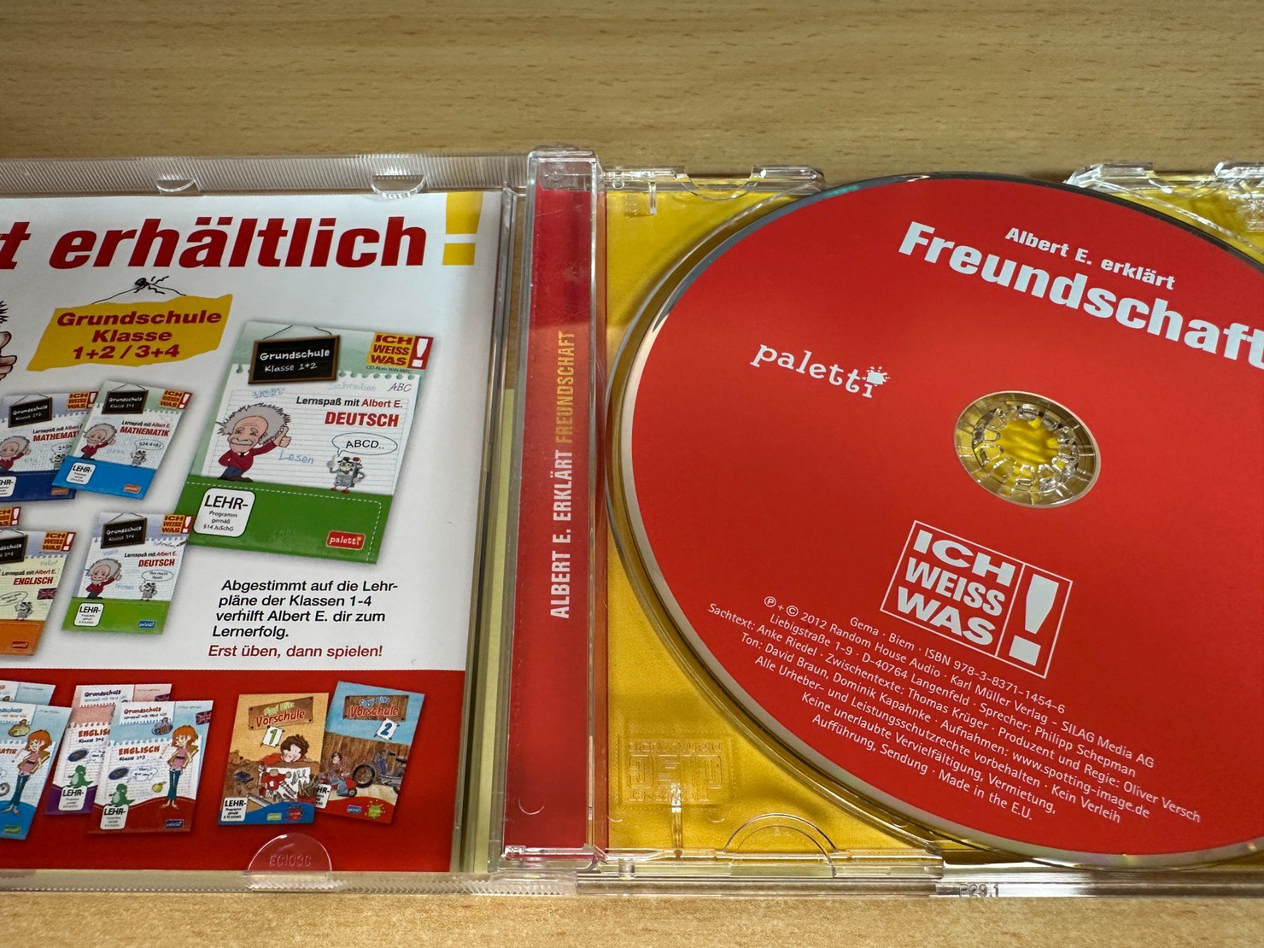 Audiolibri: K1 Albert E. – Ich Weiss Was: Albert E. Erklärt Freundschaft – Usato da Rikon im Tösstal venduto da Alpenmutz 2