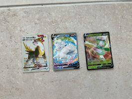  Pokémon-Karten 3 Stück 