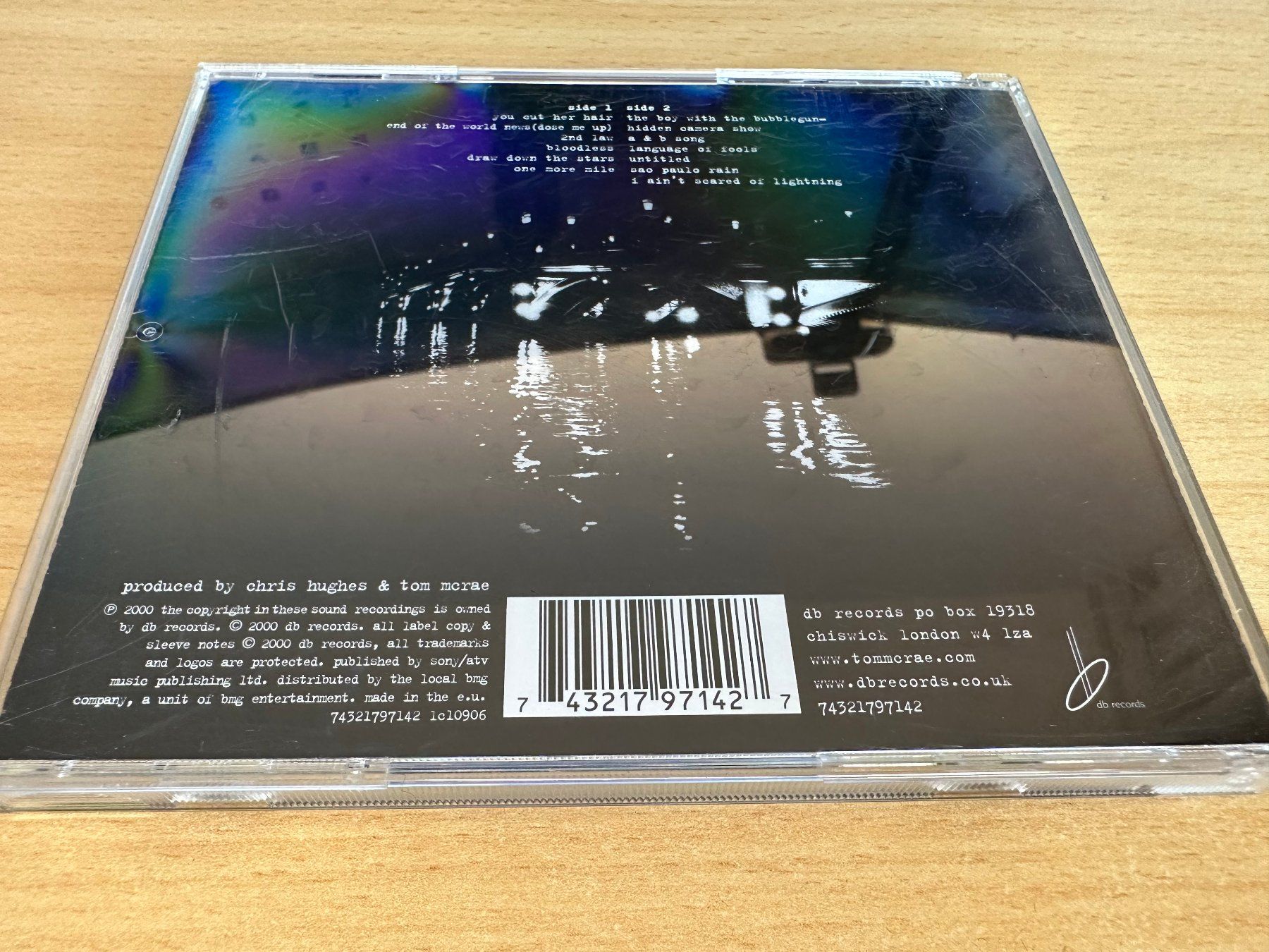 CD: Tom McRae – Tom McRae – Usato da Rikon im Tösstal venduto da Alpenmutz 1