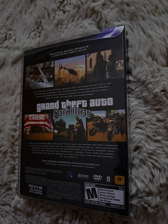 Jeux: Sealed GTA San Andreas Originalverpackt – Neuf avec emballage d'origine à Luzern par lua_2blq 1