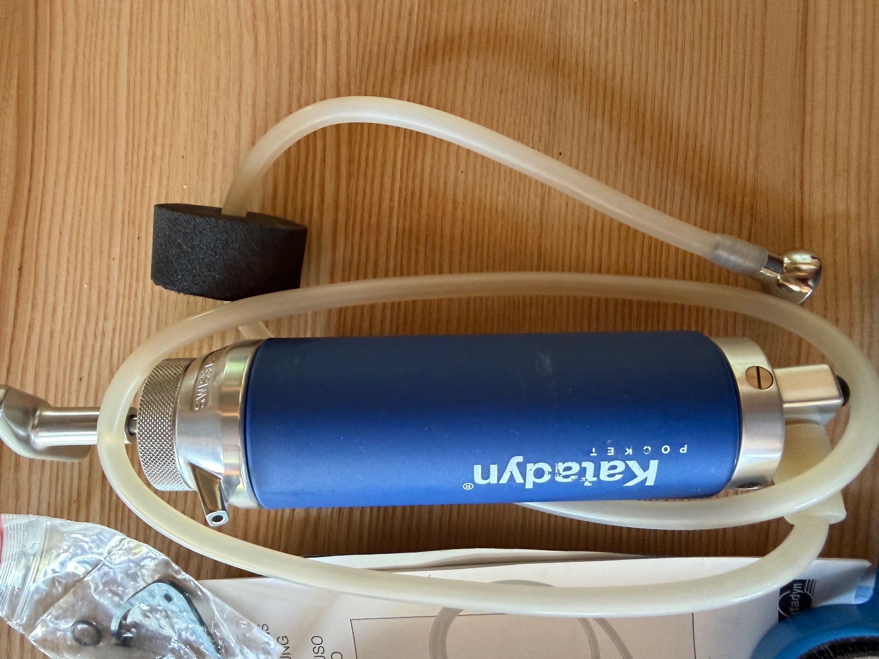 Katadyn Sanitari: Katadyn pocket ceramic Wasserfilter – Usato da Adetswil venduto da Smita 1
