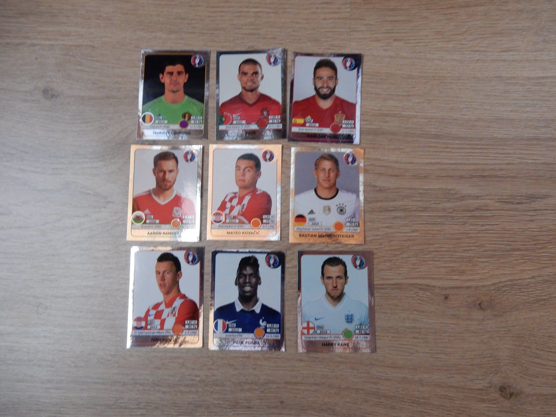 Panini Carte collezionabili: Panini EM 2016 9 Stk – Usato da Schangnau venduto da mandige