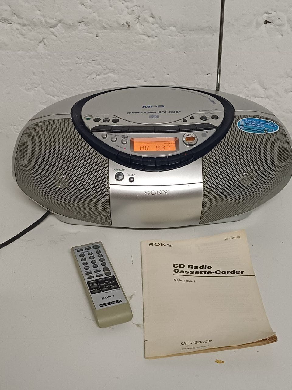 Sony Lecteur multimedia & Streamer: Sony CFD-S35CP CD – D'occasion à Bern par Yunkom