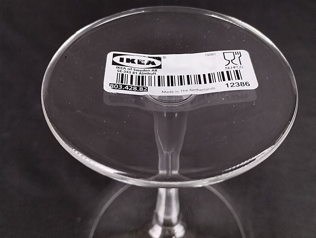 Ikea Bicchieri: IKEA Storhet Sektschale Klarglas 2Stk. – Usato da Schübelbach venduto da Restwert_Schubelbach 4
