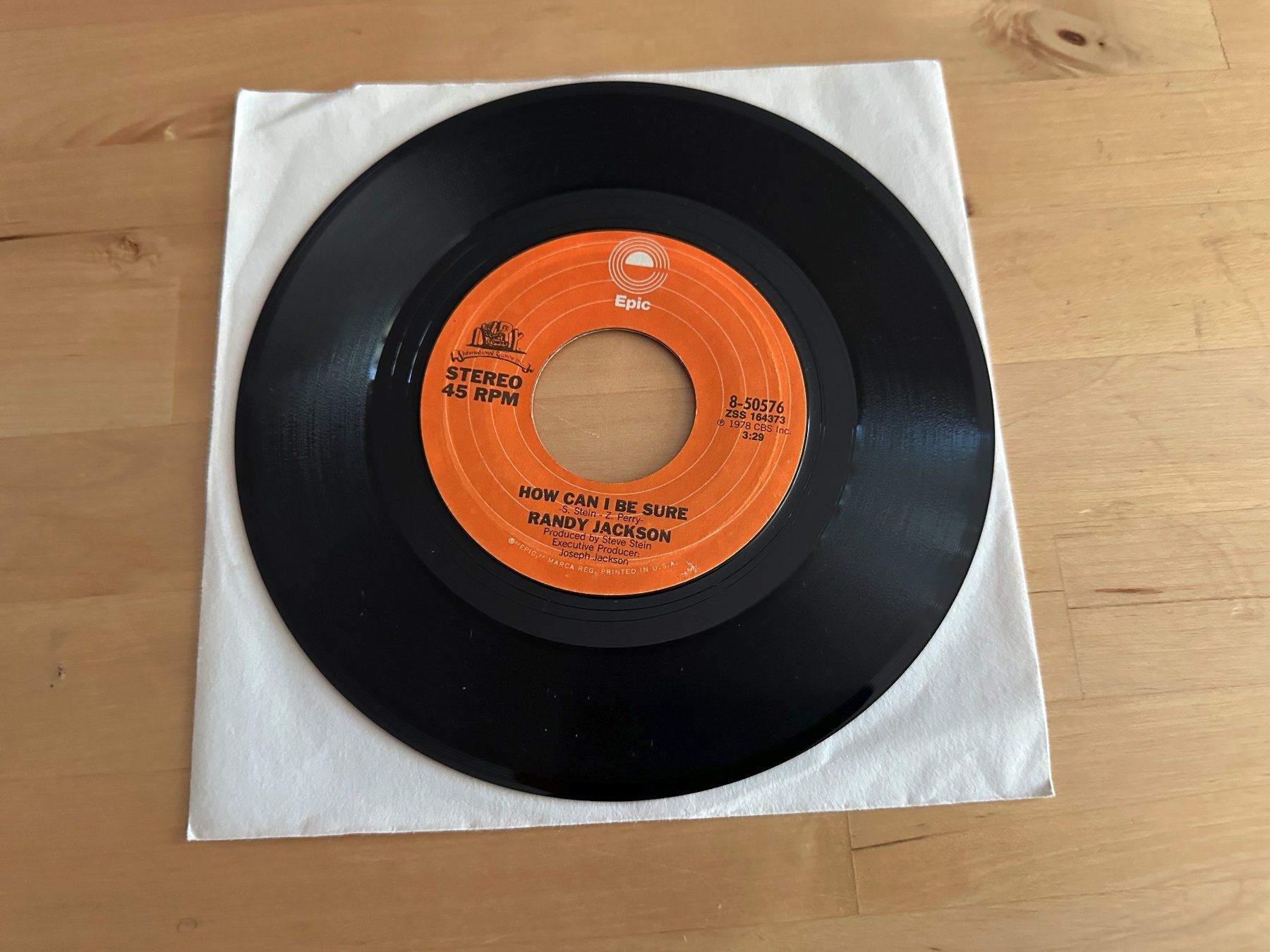 Dischi in vinile: RANDY JACKSON super rare How can I be sure Single Michael – Usato da Basel venduto da Partridge 1