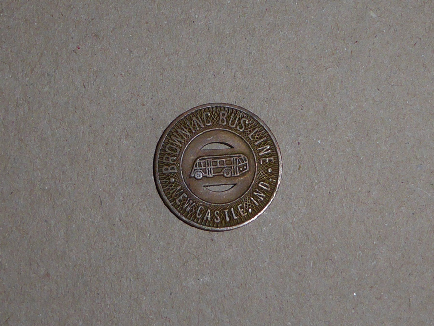 Medaglie: Jeton  Token  USA  Browning Bus Line – Usato da Thun venduto da 427er