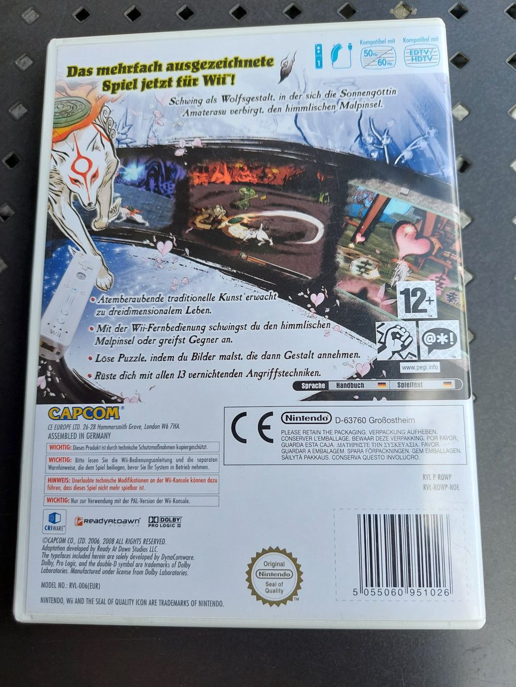 Nintendo Giochi: OKAMI (PAL) - NINTENDO WII – Usato da Spiegel b. Bern venduto da Natix 1