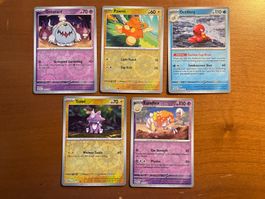 Pokemon Karten Set Reverse (Versand gratis)