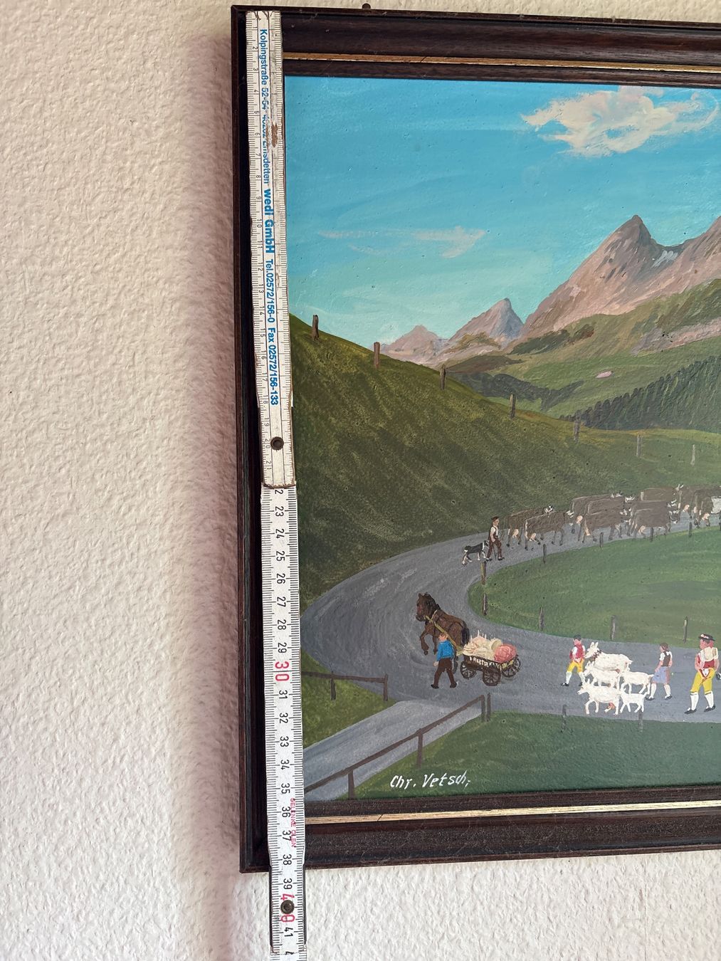 Tableaux: Vetsch Gemälde – D'occasion à St. Peterzell par Knufi10 2