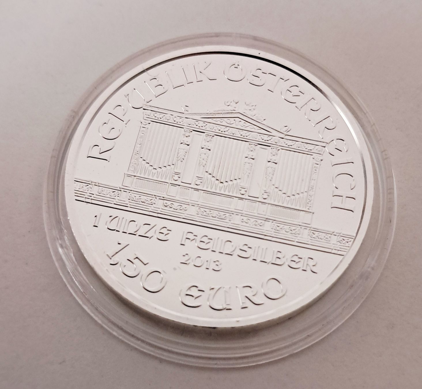 Tutti le monete: 1 OZ Silber Philharmoniker 2013 gilded – Nuovo (secondo la descrizione) da Weinfelden venduto da shopping-island 1