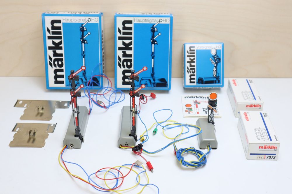 Märklin H0 Signalscheiben-Set In Orange – Passt  Produktbild-Vorschau 6