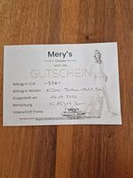 Gutschein für Mery's Couture