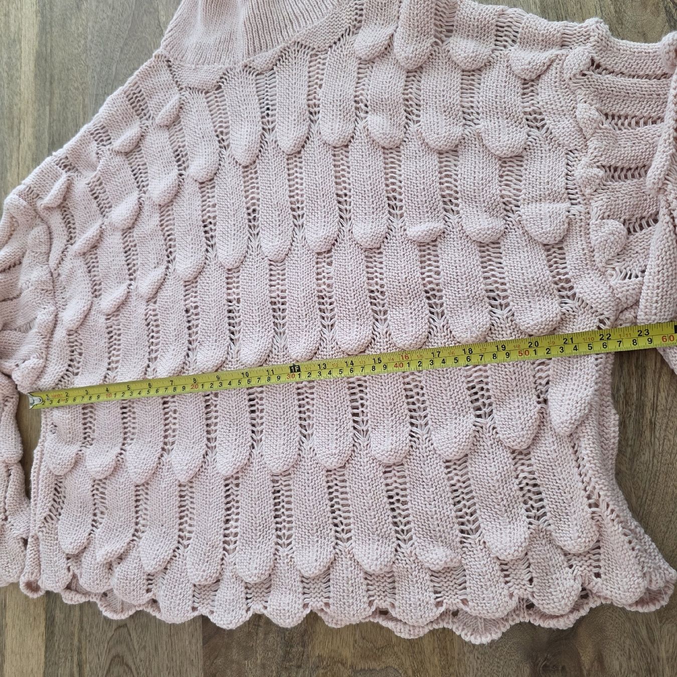 Pullover & Sweatshirts: Damen Pullover Sassyclassy rosa Strickmuster  – Neu (gemäss Beschreibung) aus Rheinsulz von Gilea 7