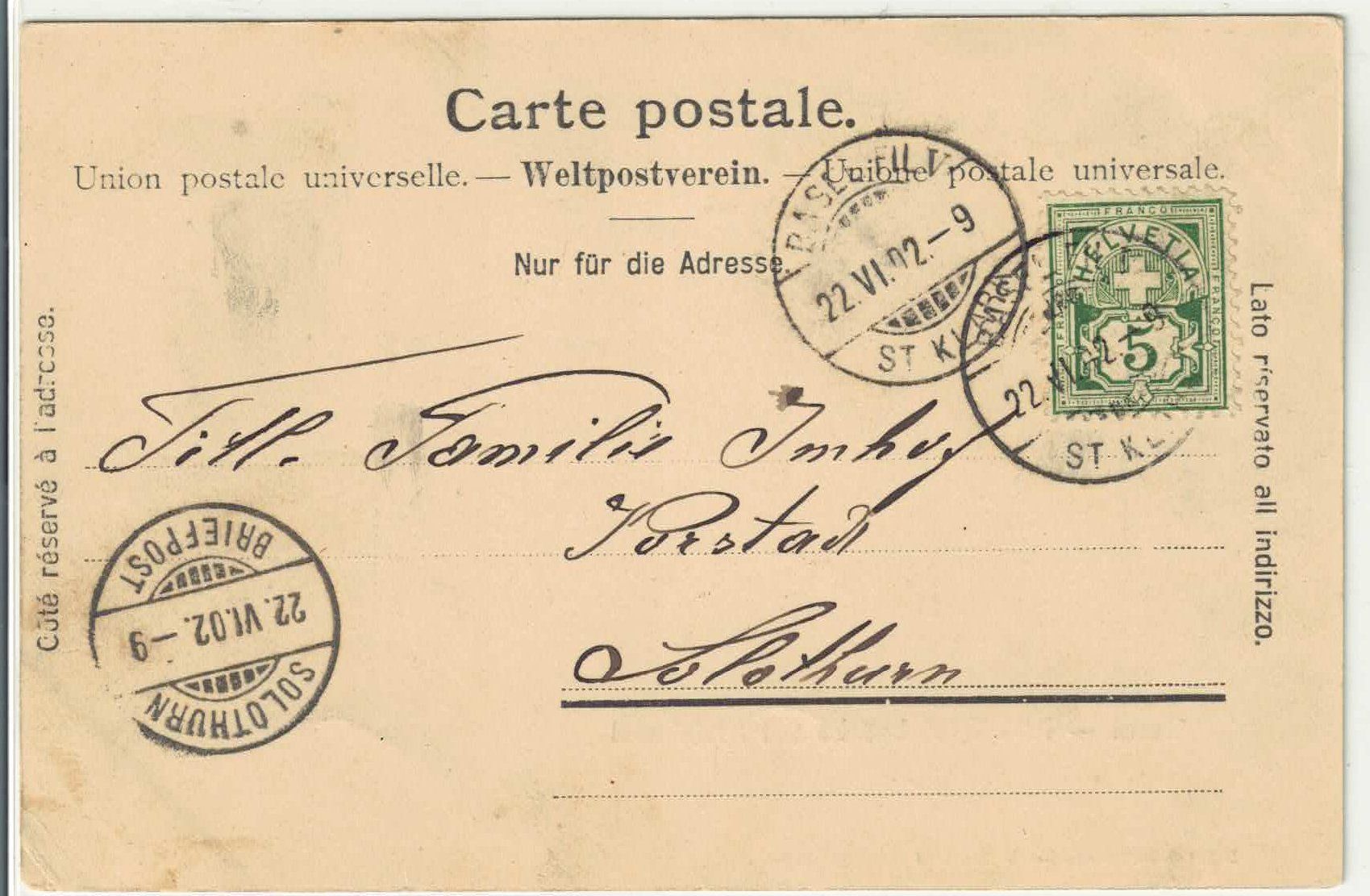 Cartoline postali: Basel - Alte Rheinbrücke mit Kleinbasel - animee – Usato da Ettingen venduto da Kartenplanet 1
